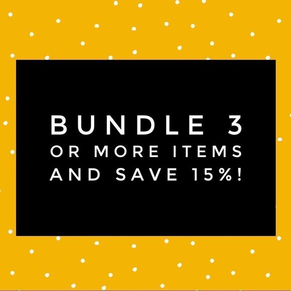 Bundle 3 or more items and save 15%! - Picture 1 of 1